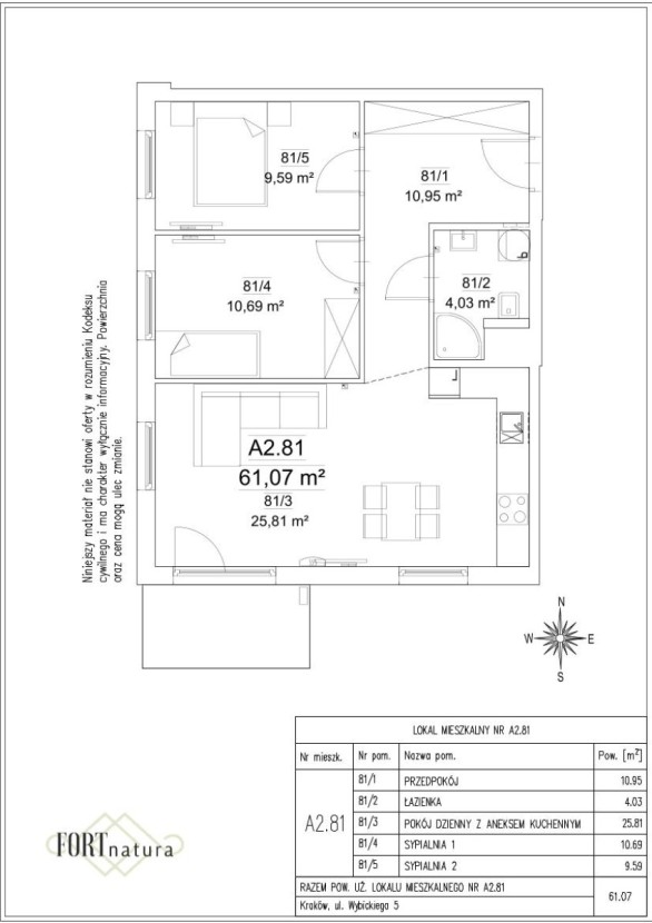 LOKAL MIESZKALNY NR A2.81